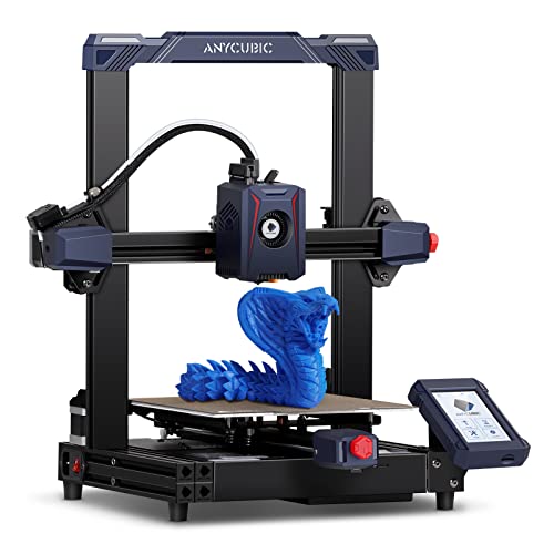 Anycubic Kobra 2 3D-Drucker, 6-mal schneller Hochgeschwindigkeits 3D Printer mit 300mm/s, LeviQ 2.0 Auto-Leveling, Neuer Extruder und Kühlungssystem, Open Source von ANYCUBIC