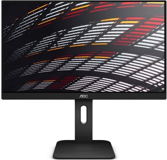 AOC 24P1 - LED-Monitor - 60.5 cm (23.8") (23.8" sichtbar) - 1920 x 1080 Full HD (1080p) @ 60 Hz - IPS - 250 cd/m� - 1000:1 - 5 ms - HDMI, DVI, DisplayPort, VGA - Lautsprecher von AOC