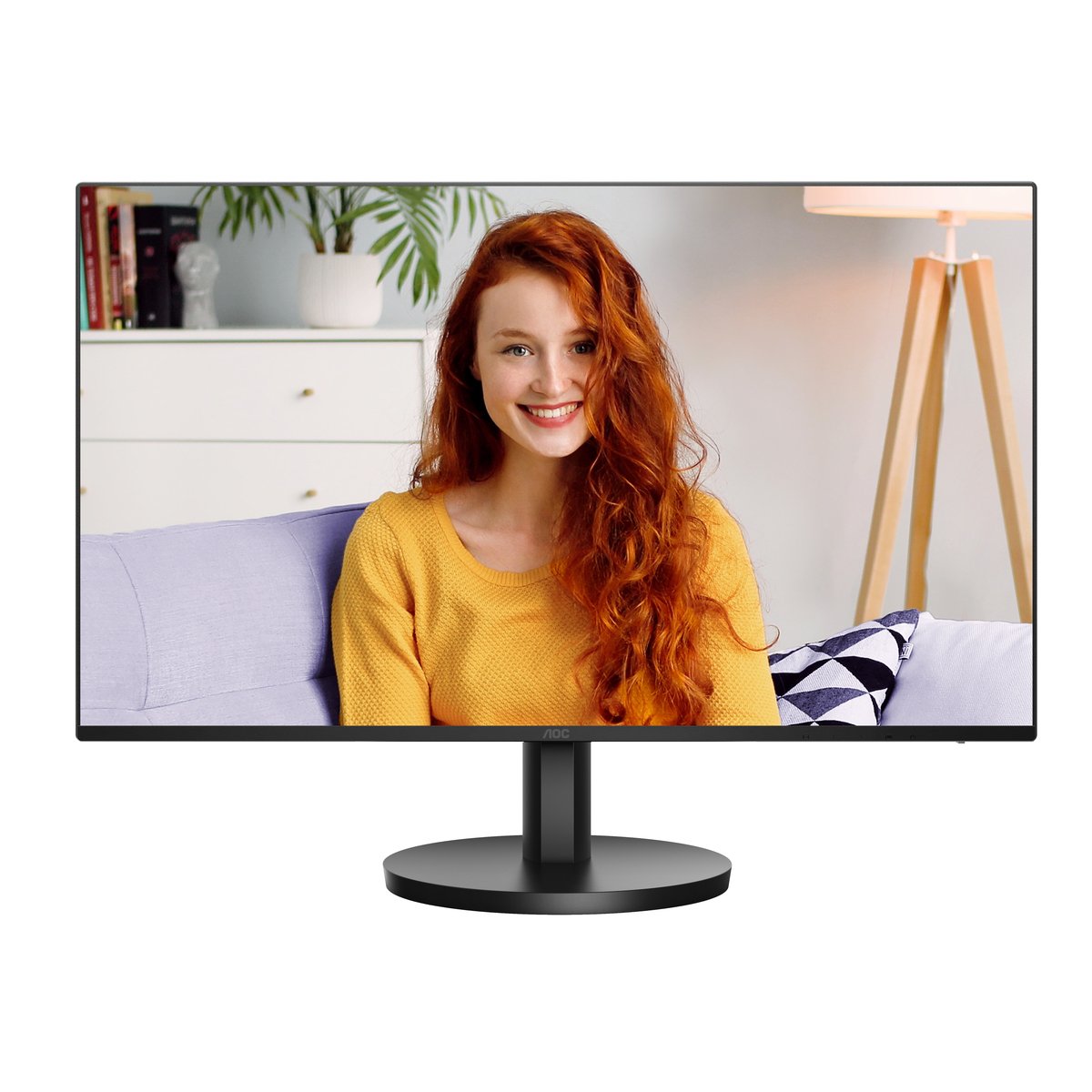 AOC 27B3CA2 - 27 Zoll Full HD Monitor, eingeb. Lautsprecher (1920x1080, 100 Hz, HDMI, USB-C (65 W Power Delivery), USB Hub) schwarz von AOC