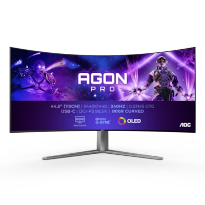 AOC AGON AG456UCZD 113cm (44,5") UWQHD OLED Gaming Monitor 21:9 HDMI/DP 240Hz von AOC
