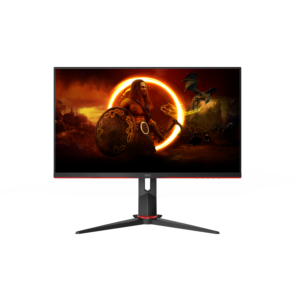 AOC Gaming 27G2ZN3 B-Ware 27 Zoll Monitor, 280 Hz, 0.5 ms, FreeSync Premium (1920x1080, HDMI, DisplayPort) schwarz/rot von AOC