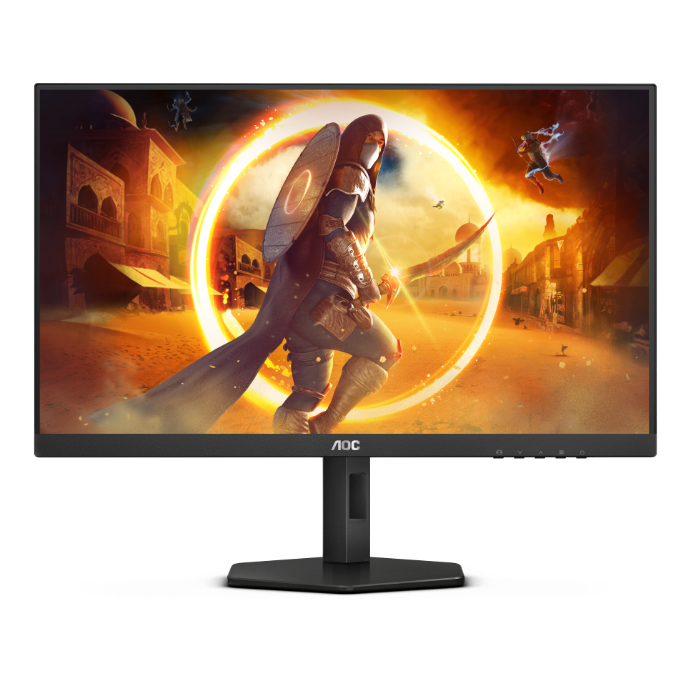 AOC Gaming Q27G4XN B-Ware 27 Zoll QHD Monitor, 180 Hz, 0.5ms, FreeSync Premium, HDR10 (2560x1440, 2x HDMI, DisplayPort) schwarz/grau von AOC