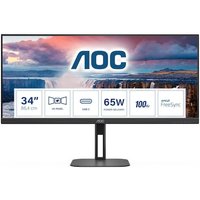 AOC U34V5C 86,4cm (34") UWQHD VA Office Monitor 21:9 HDMI/DP/USB-C PD65W 100Hz von AOC