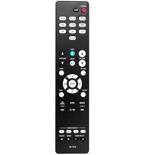 Fernbedienung RC-1216, Ersatz für AV-Surround-Receiver AVR-S530BT AVRS530BT AVR-S540BT AVRS540BT AVR-X550BT Fernbedienung RC-1216, Ersatz für AV-Surround-Receiver AVR-S530BT AVRS530BT AVR-S540BT AVRS540BT AVR-X550BT von AOIMBNQC