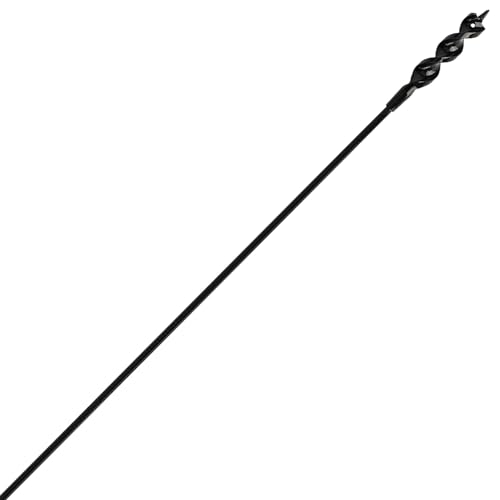 AOKLIT Flexibler Montagebohrer zum Drahtziehen, 9/16 Zoll x 36 Zoll lang, flexibler Bohrer für Holz, Schlangenkopf, verlängerter Installateur Bohrer, 1/4-Zoll-Schaft AOKLIT Flexibler Montagebohrer zum Drahtziehen, 9/16 Zoll x 36 Zoll lang, flexibler Bohrer für Holz, Schlangenkopf, verlängerter Installateur Bohrer, 1/4-Zoll-Schaft von AOKLIT