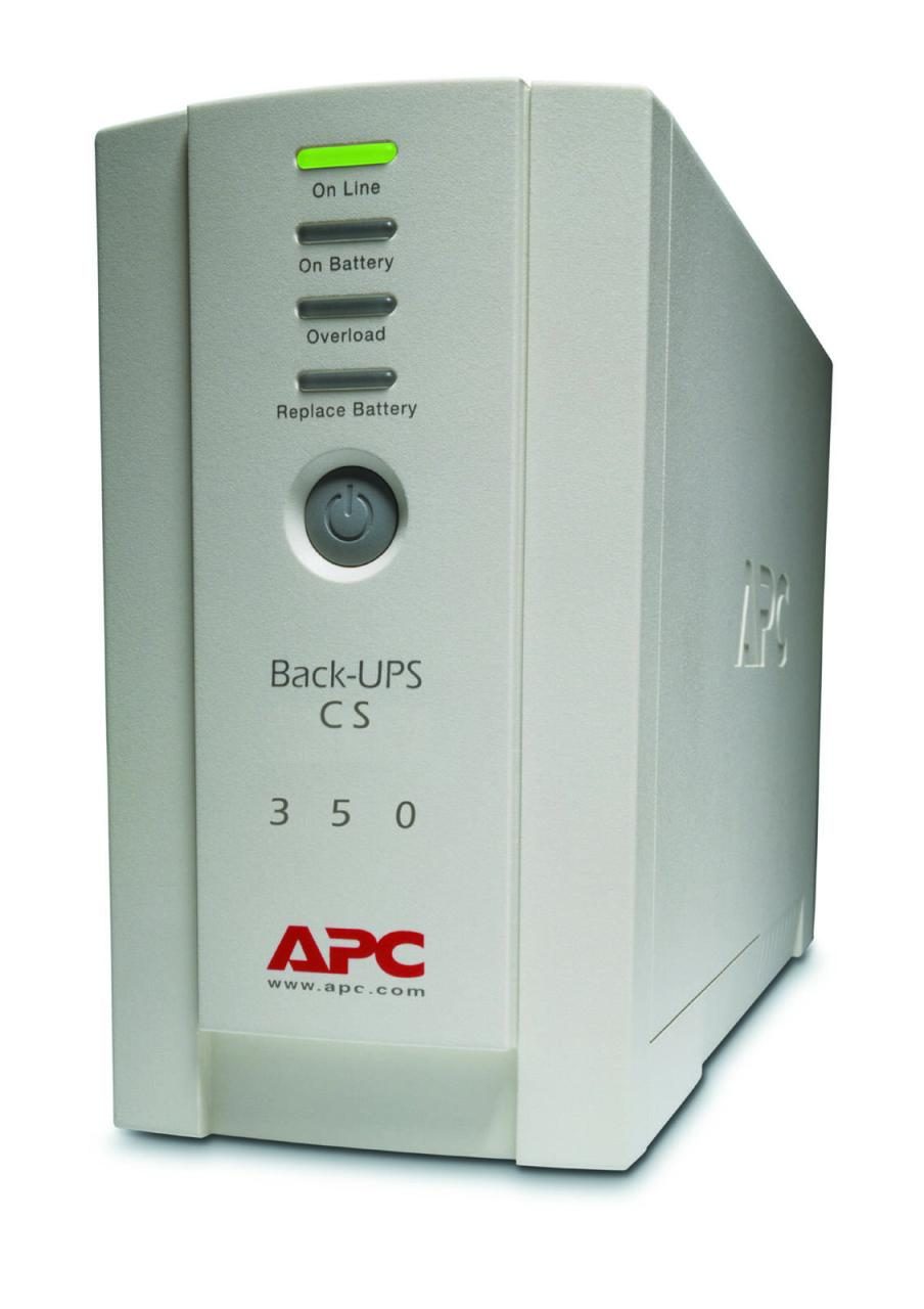 APC BK350EI Back-UPS CS 350VA, 230 V USV von APC