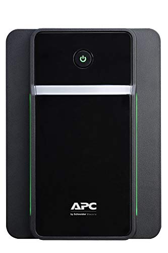 APC Back UPS BX – BX1200MI-GR - unterbrechungsfreie Stromversorgung 1200 VA mit Schuko Ausgängen, Batteriesicherung & Überspannungsschutz, Backup-Batterie mit AVR, Datensicherungsfunktion von APC