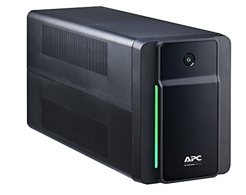 APC Back UPS BX – BX1200MI - unterbrechungsfreie Stromversorgung 1200 VA, Batteriesicherung & Überspannungsschutz, Backup-Batterie mit AVR, Datensicherungsfunktion von APC
