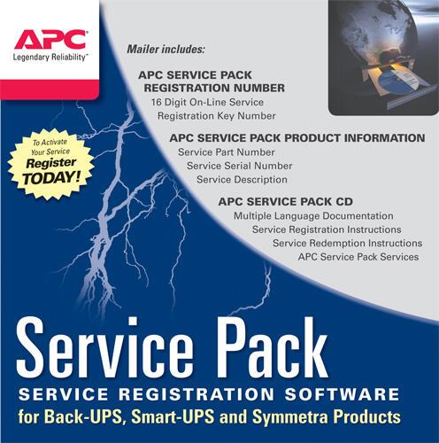 APC Service-Paket, 1 Jahr Garantieverlängerung von APC