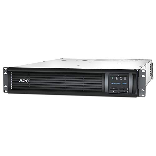 APC Smart-UPS SMT-SmartConnect - SMT3000RMI2UC - Unterbrechungsfreie Stromversorgung 3.000VA (Rackeinbau 2U, Cloud-monitoring fähig, 8 Ausgänge IEC-C13) von APC