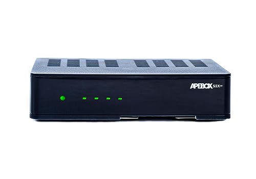 APEBOX S2X 4K, DVB-S2X UHD (2160p) Satellitenreceiver FTA Multistream 4K H265, USB 2.0, Ethernet und YouTube, EIN toller Receiver mit außergewöhnlichen Features. Seize The Moment! von APEBOX