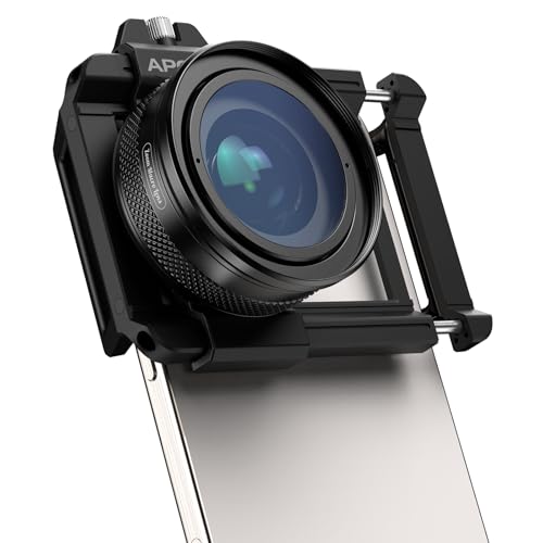 APEXEL HD-Zoom-Makroobjektiv mit universellem Handy-Clip, 10X-20X Smartphone-Macro Lens, Handy Objektiv Geeignet für alle Mobiltelefone von APEXEL