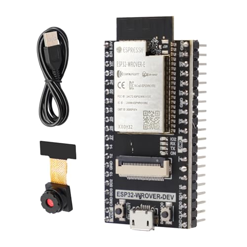APKLVSR ESP32 CAM Board,ESP32 WROVER DEV Entwicklungsboard mit Kamera OV2640,Python-C Code,kompatibel mit Arduino IDE von APKLVSR