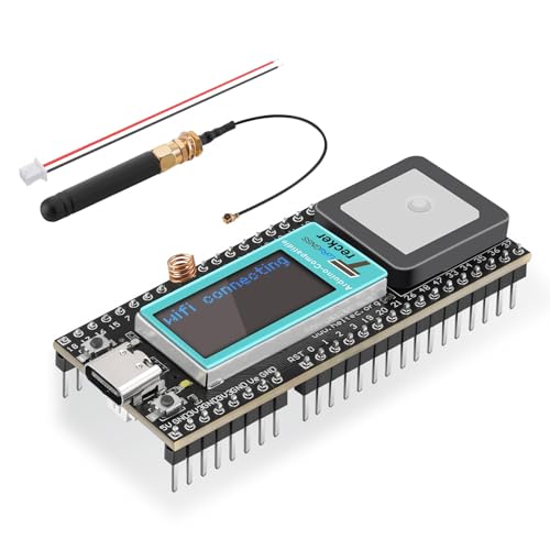 APKLVSR ESP32 SX1276 LoRa Wireless Stick Bluetooth 4.2 + WiFi + LoRa LoRaWAN Development Board 868MHz - 915 MH mit 0,96" OLED Display für Arduino IDE(Typ C Port) von APKLVSR