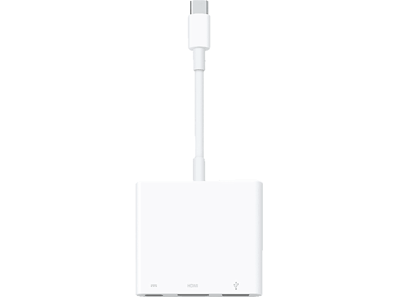 APPLE USB-C Digital AV Multiport Adapter, Weiß von APPLE