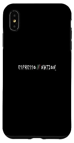 Hülle für iPhone XS Max Espresso Nation: Italienische Eleganz für Kaffeeliebhaber von APezzaniWear