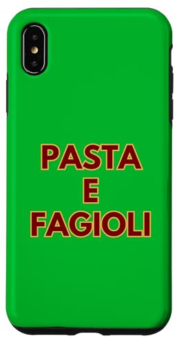 Hülle für iPhone XS Max Pasta und Bohnen, italienische Tradition von APezzaniWear