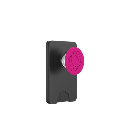 Kreisförmiges minimalistisches Design, Symmetrie und PopSockets PopWallet für MagSafe von APezzaniWear