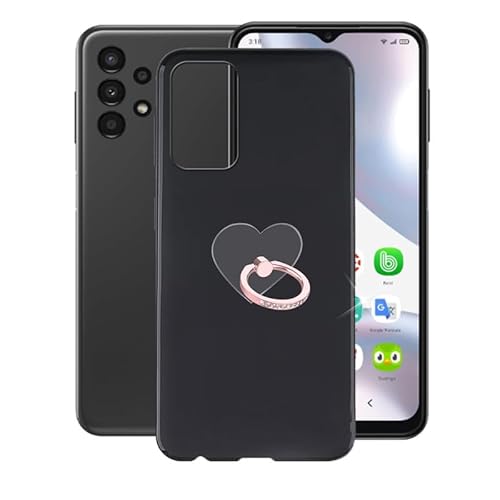 AQGGIIXY Hülle für Gabb Phone 3 Pro (6.6") Hüllen + Handy Ring Halter Handyhülle Stoßkasten Schale Phone Case Black TPU Weich Silikon Cases von AQGGIIXY