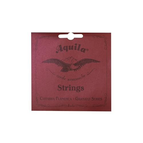 AQUILA - Gitarrensaiten - 135C Granato Flamenco Gitarrenspiel von Aquila corde armoniche