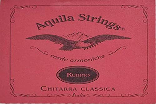 Aquila AQ C RS 134C Rubino Classic Guitar Set Normal Tension von AQUILA CORDE ARMONICHE