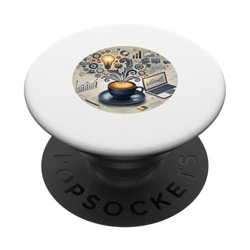 Kaffee PopSockets mit austauschbarem PopGrip von AR Design