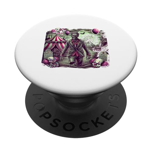 Zombie-Halloween PopSockets mit austauschbarem PopGrip von AR Design