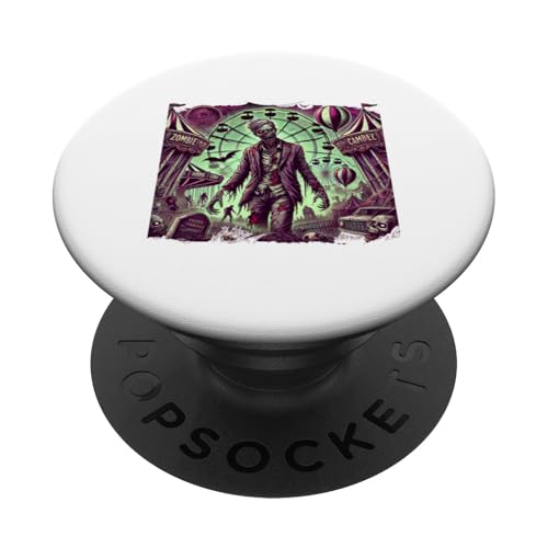 Zombie-Halloween PopSockets mit austauschbarem PopGrip von AR Design