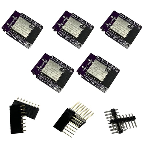 ARCELI 5Pcs ESP32-C2 Onboard Mini Entwicklungsboard, ESP32-C2 Modul Onboard Entwicklungsboard Modul kompatibel mit Arduino von ARCELI