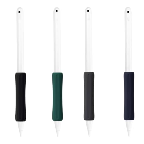 ARROMI 5 Stück Apple Pencil 2 hülle, Apple Pencil Grip, Hülle Apple Pencil, Apple Pencil Zubehör, Halter Ergonomisches Ärmelzubehör Kompatibel mit Apple Pencil 1. und 2. Generation von ARROMI