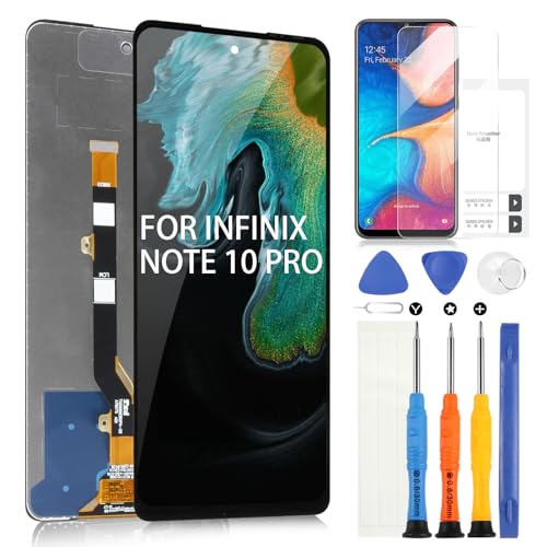 ARSSLY LCD Display für Infinix Note 10 Pro/Note 10 Pro NFC X693 X695 X695C Digitizer für Infinix Touchscreen Montage mit Werkzeug von ARSSLY