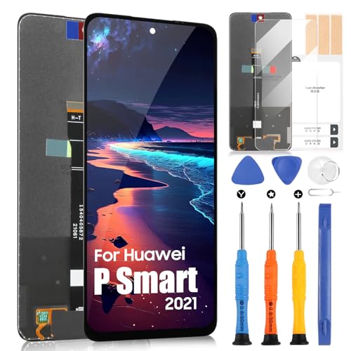 LCD Display für Huawei P Smart 2021/Honor 10x lite/Y7a LCD Touchscreen Digitizer Assembly Ersatzglas Screen mit Werkzeugen (nicht für P Smart und P Smart 2019) von ARSSLY