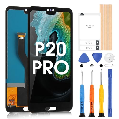 LCD-Display für Huawei P20 PRO LCD für Huawei P20 PRO CLT-AL01 CLT-L09 CLT-L29 Touchscreen Digitizer Full Assembly mit Reparaturwerkzeug-Set von ARSSLY