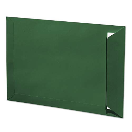 ARTOZ 25x DIN C4 Umschläge mit Haftklebung - ungefüttert 324 x 229 mm Racing Green (Dunkel-Grün) Briefumschläge ohne Fenster - Serie 1001 von ARTOZ