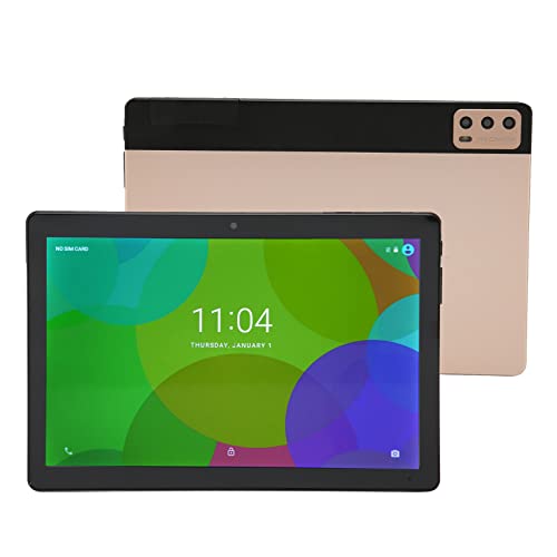 10-Zoll-Tablet für Android 11, Sprechendes Tablet mit 1200 X 1920 HD-Display, Octa Core, 4 GB 256 GB Speicher, 5 MP 8 MP, 2,4 G 5 G WiFi-Netzwerktelefonie-Tablet-PC, 7000 MAh (EU-Stecker maximal 30 W) von ASHATA