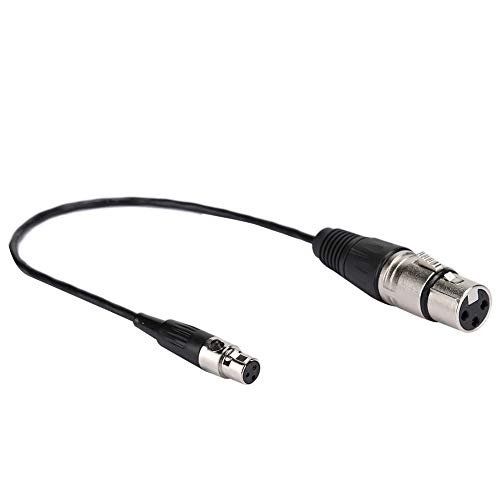 3 Pin XLR Buchse auf Buchse Mikrofonkabel, XLR 3pol Buchse auf XLR 3pol Buchse Audiokabel für Kameras/für SLRs Standard Mikrofonanschluss von ASHATA