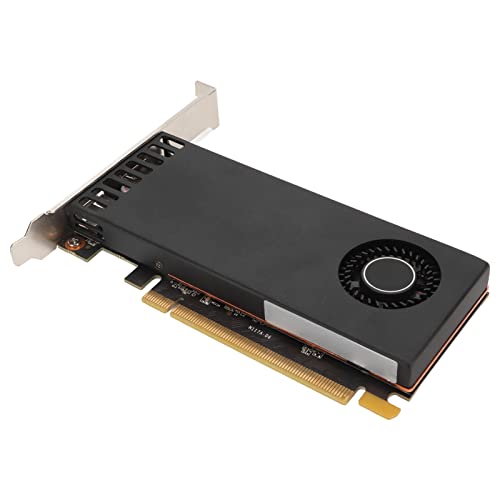 ASHATA 1650 Gaming Grafikkarte, 4G GDDR6 Grafikkarte 1410 MHz 1590 MHz 128 Bit PCIe 3.0 X16, Unterstützt, mit Kühlsystem, für Desktop PC Spiele von ASHATA