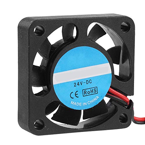 ASHATA 2pcs 24V Lüfter für 3D Drucker, 4010 3D Drucker Kühler Fan 7000 RPM Schnelle Wärmeableitung, Ventilator Extruder Lüfter Kühlgebläse Cooling Fan für 3D Drucker von ASHATA