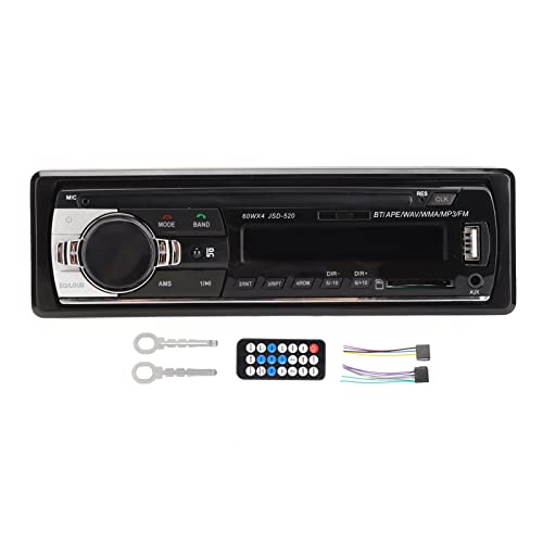 ASHATA Dual-USB-Autoradio-Empfänger, Autoradio-AI-Sprachsteuerung, LED-Anzeige, Freisprecheinrichtung, Dual-Anschluss, USB2.0-CD-Auto-Digital-Media-Audio-Player Zum Musikhören von ASHATA