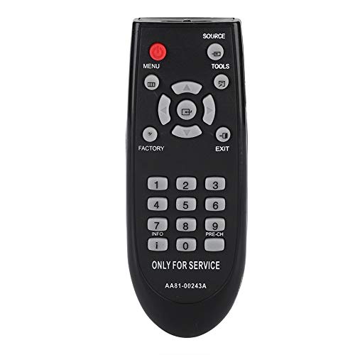 ASHATA Ersatzfernbedienung für Universal Television Remote Controller für TV AA81-00243A - Schwarz von ASHATA