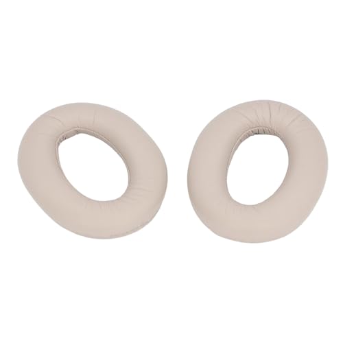 Ohrpolster Kissen Ersatz für WH 1000XM2 für MDR 1000X Kopfhörer, für WH 1000XM2 Headset Ohrpolster High Density Foam Protein Leather Noise Isolation (ASHATAthk8usqe43-12) von ASHATA