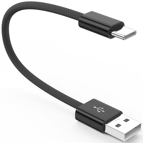 Carplay USB C Kabel für iPhone 16 Pro 5G,Nylon Typ C Ladekabel 0,3Meter Adapter 18W Datenkabel für iPhone 15 Pro Max 16 Plus Galaxy A55 A35 A34 A54 A33 A53 Samsung S24 S23 Pixel 9 Pro 8 7 Android Auto von ASKUBSKU