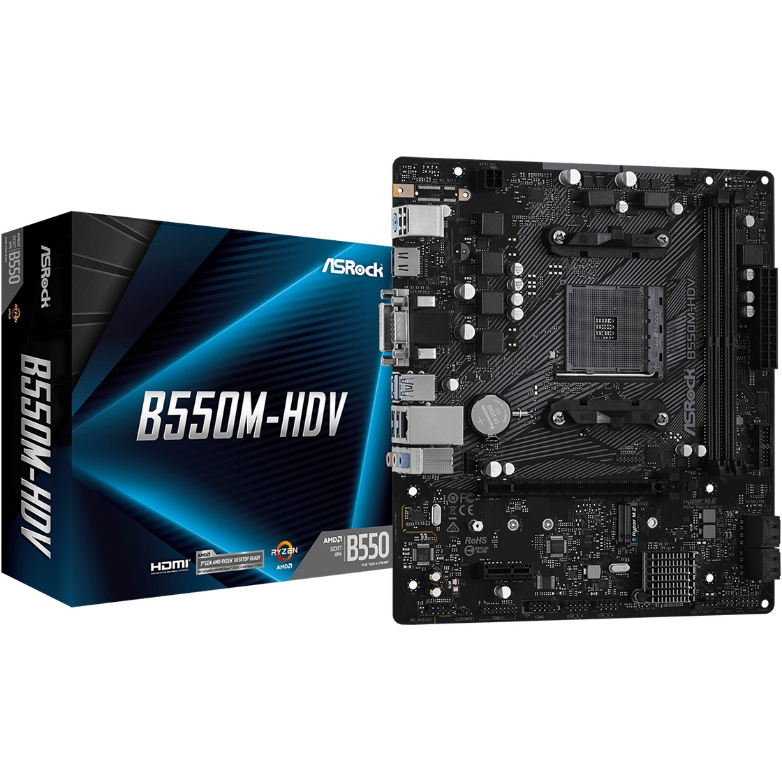 AM4 ASRock B550M-HDV mATX von ASRock