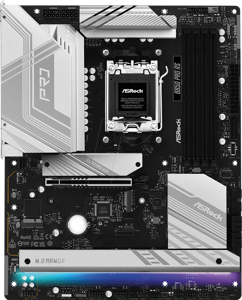 ASR 90MXBQK0 - ASRock B850 Pro RS (AM5) von ASRock