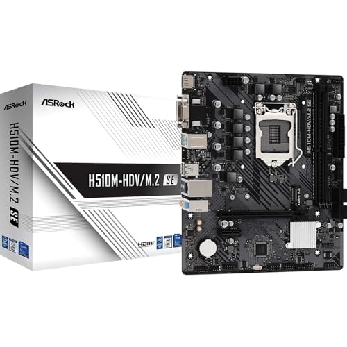 ASROCK H510M-HDV/M.2 SE mATX Intel H510 2DDR4 S1200 gen11 re von ASRock