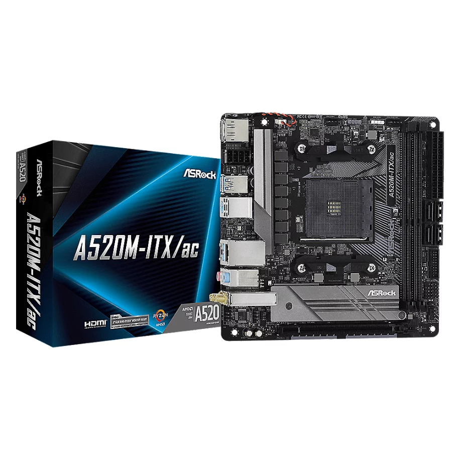 ASRock A520M-ITX/AC Mainboard von ASRock