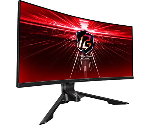 ASRock Phantom Gaming WQHD 3440 x 1440 Pixel Curved Monitor - 34 Zoll von ASRock