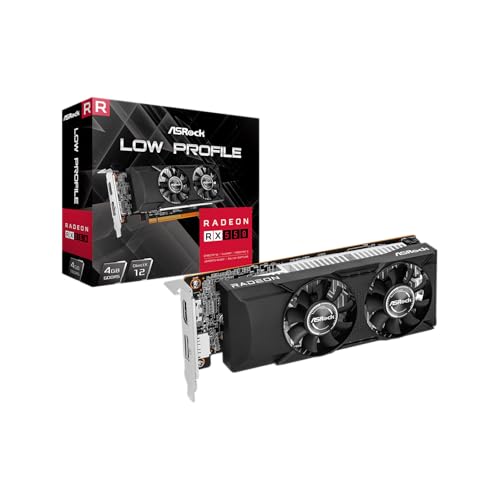 ASRock Radeon/RX 550 Grafikplatine GDDR5 4GB Modell (autorisierter Händler in Japan) RX550 LP 4G von ASRock