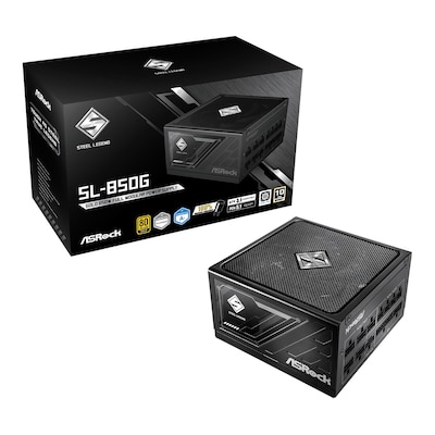 ASRock Steel Legend 850W Gold Gaming Netzteil modular ATX 3.1 PCIe 5.1 von ASRock