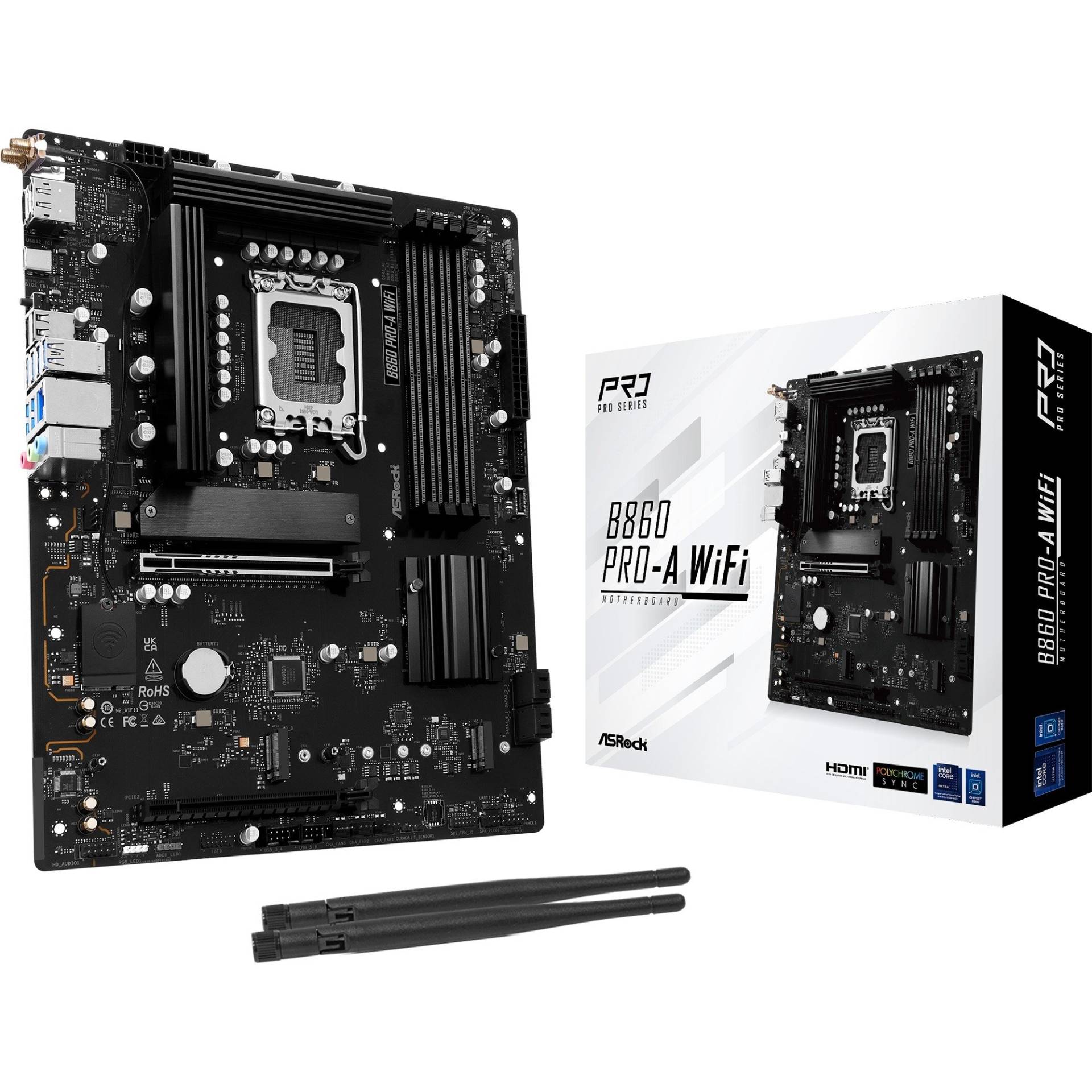 B860 Pro-A WiFi, Mainboard von ASRock